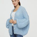 cardigan azzurro