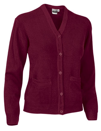 cardigan-bordeaux-donna-661pjv-1.jpg cardigan bordeaux donna - immagine 1