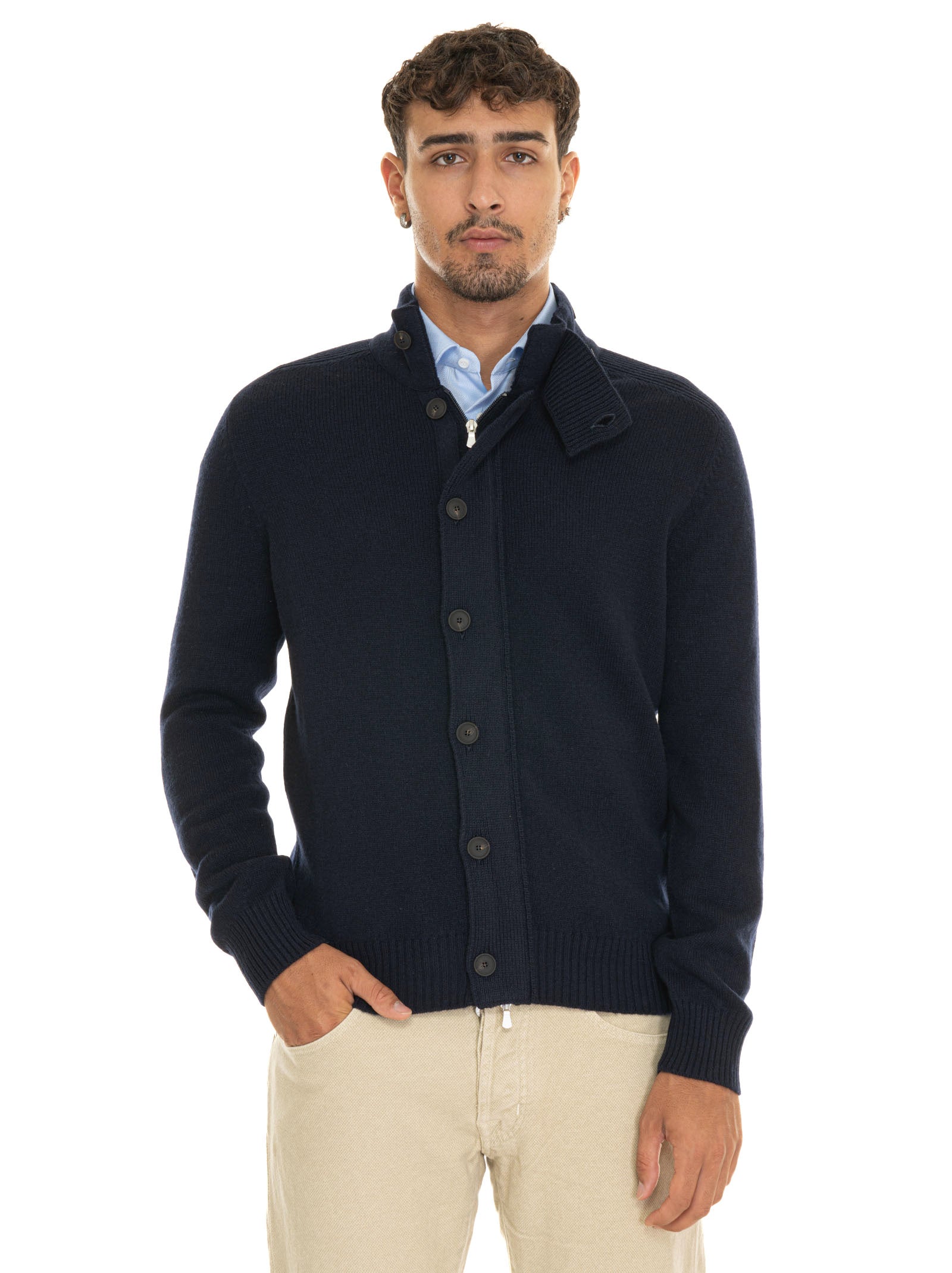 cardigan-bottoni-uomo-274qom-1.jpg cardigan bottoni uomo - immagine 1