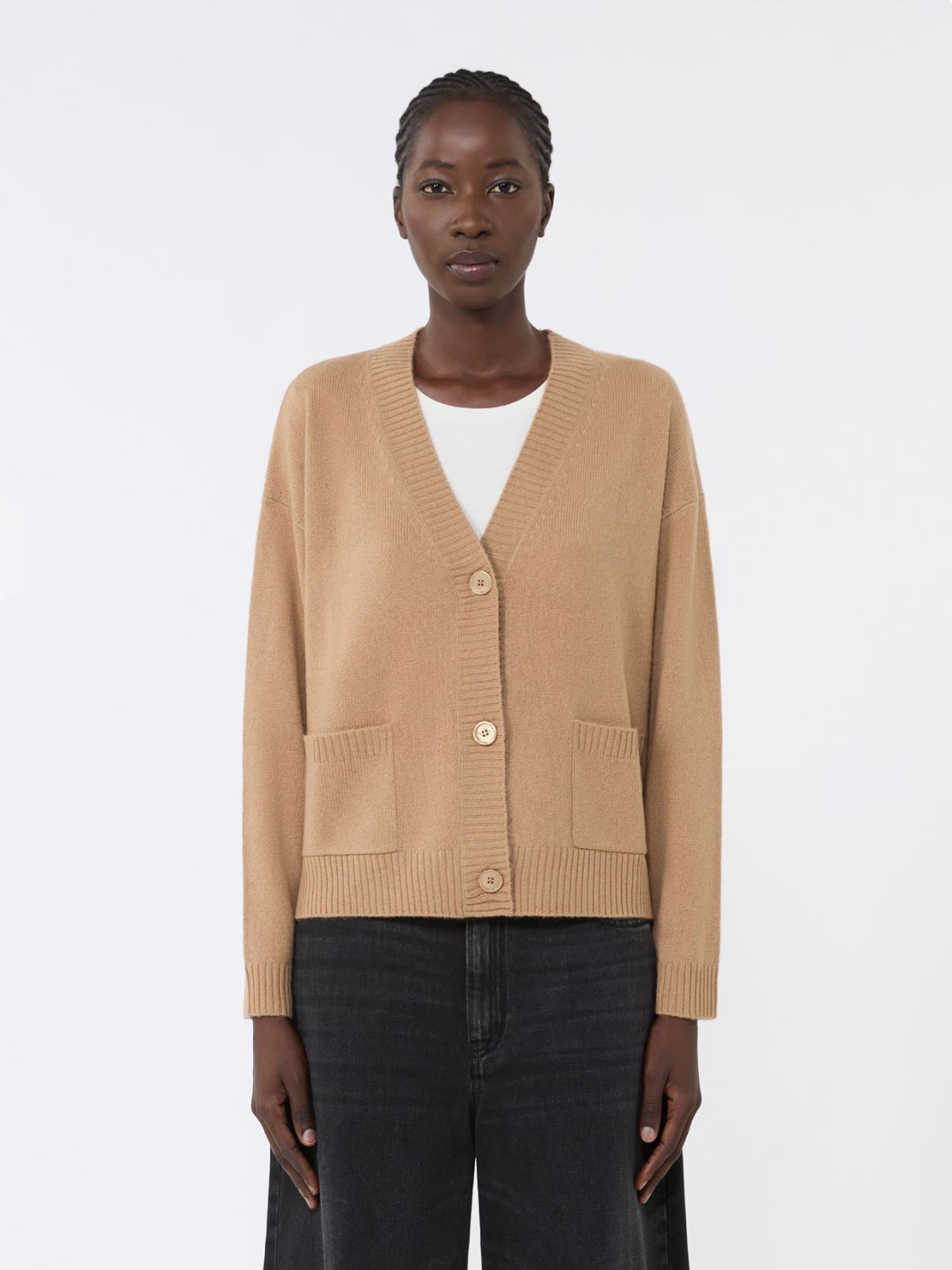 cardigan-cammello-donna-722zch-1.jpg cardigan cammello donna - immagine 1