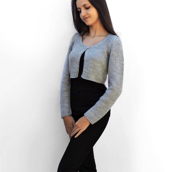 cardigan-donna-corto-602cug-1.jpg cardigan donna corto - immagine 1