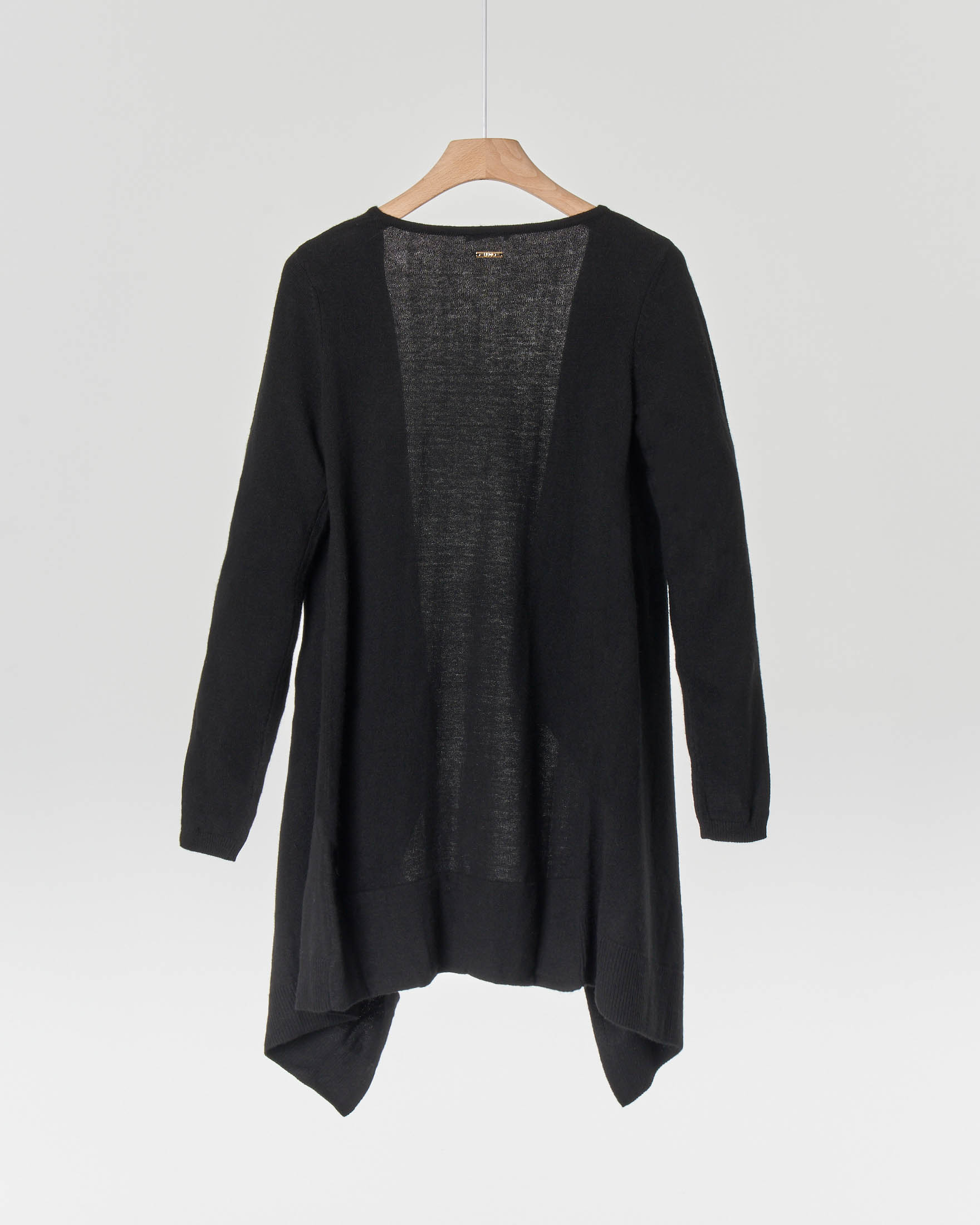 cardigan-nero-donna-elegante-344riq-1.jpg cardigan nero donna elegante - immagine 1