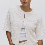 cardigan paillettes