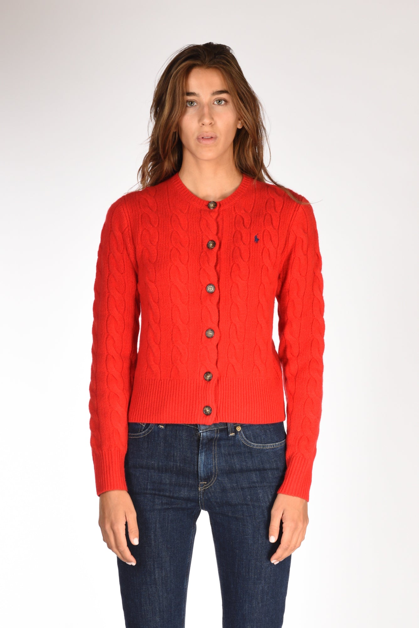 cardigan-rosso-donna-319xkp-1.jpg cardigan rosso donna - immagine 1