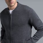 cardigan uomo con zip