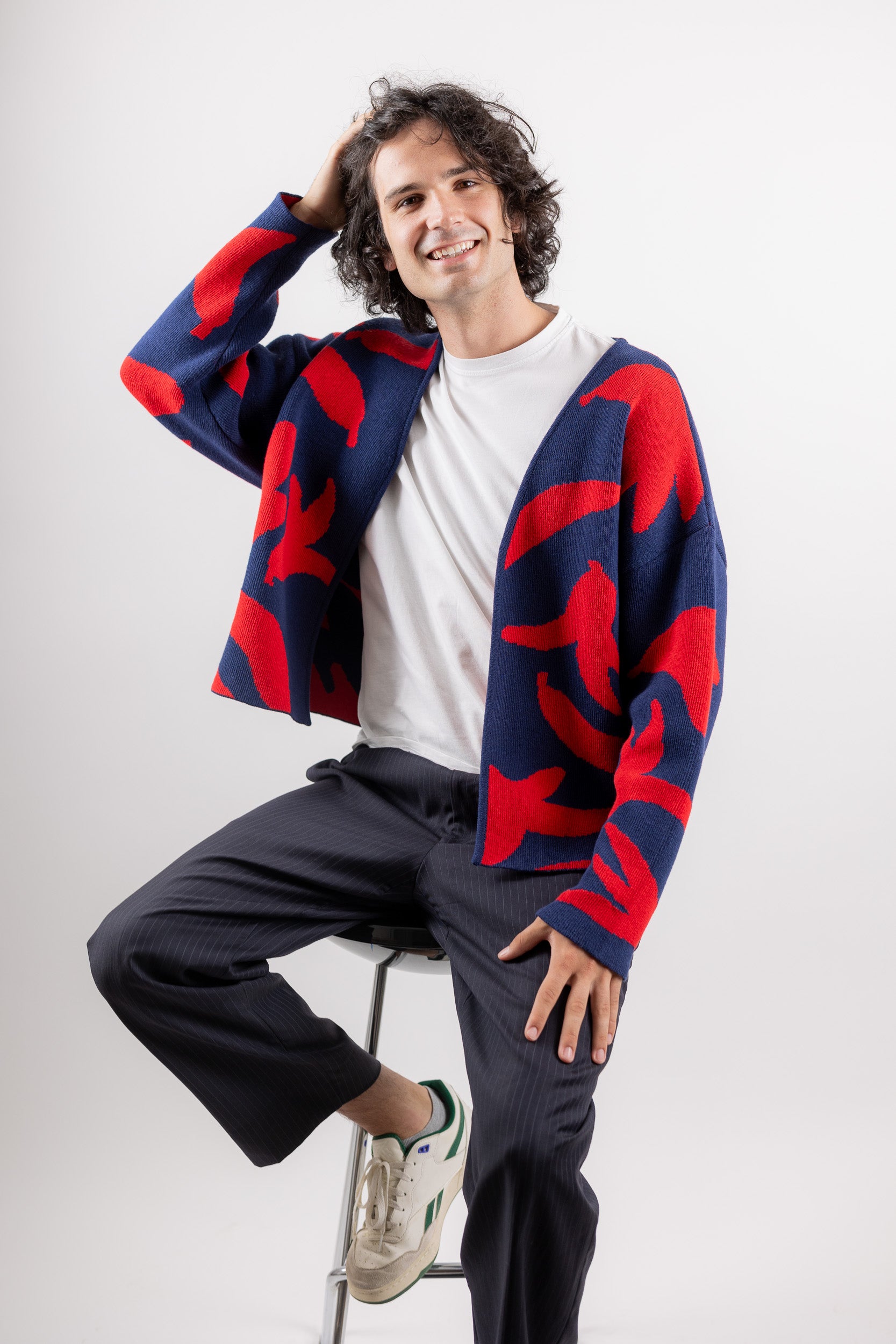 cardigan-uomo-cotone-394fom-1.jpg cardigan uomo cotone - immagine 1