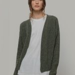 cardigan verde donna