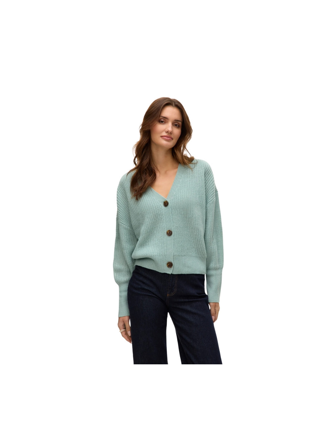 cardigan-verde-donna-256zod-1.jpg cardigan verde donna - immagine 1