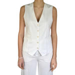 gilet donna bianco
