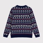 maglione jacquard donna